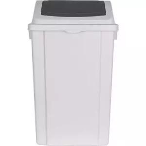 국민휴지통 그레이 50L 와이드 창신리빙
