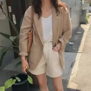 린넨자켓 여름재킷 마 베이지 DSBB133 봄 가을