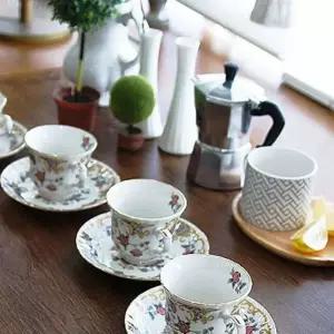 미하루 야생화 커피잔 5인세트