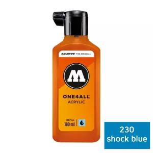 사부작 마카 리필잉크 180ML 230 SHOCK BLUE 컬러마카