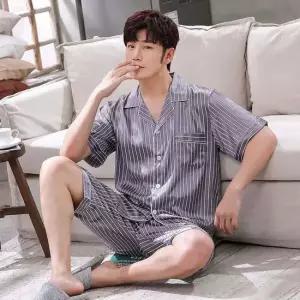 잠옷 파자마 홈웨어 커플 상하의세트 반팔 남여 여름