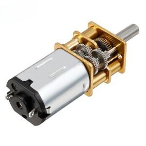 GA12-N20 DC 3V 6V 12V 마이크로 메탈 기어 모터 휠 30RPM 100RPM