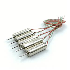 0412 5개 미니 홀로우 컵 코어리스 모터 DC 3.7V 60000RPM 고속 CW RC 드론 쿼드콥터 DIY 엔진용