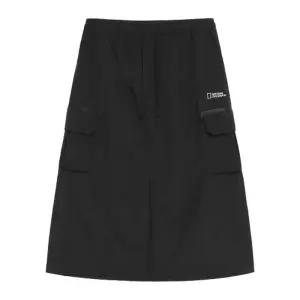 내셔널지오그래픽 N261WSK960 여성 오르카 타슬란 A라인 카고 스커트 BLACK 59238