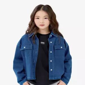 (스타필드 수원점)( 스타일노리터 )펜시 데님 셔츠