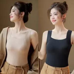 여자 예쁜 바디 라인 만들기 편안한 스판 원단 심리스 브라탑 레이스나 시티 여름나 P.V