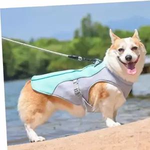 강아지 여름 쿨링 조끼 2XL 1P 아이스 메쉬 냉감 산책