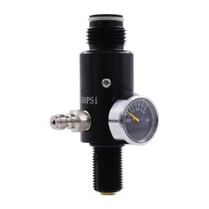 HPA 탱크 어댑터 4500psi 300Bar 압축 공기 조절기 밸브 출력 압력 M18x1.5