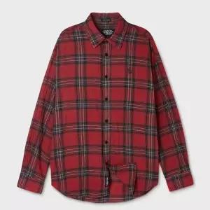 후아유 Sheer Check Shirts WHYCG3721F