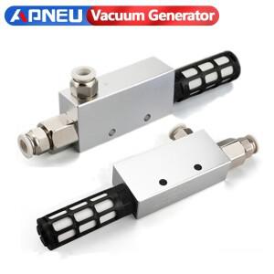 진공 이젝터 발생기, 공기 배기 공압 ACV CV-10, 15, 20 밸브, 네거티브 컨트롤 Wyrzutnik Prozniowy
