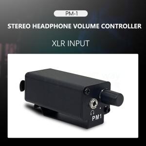 PM1 전문 헤드폰 앰프 변환기 XLR 3.5MM 오디오 인터페이스 클립 마운트
