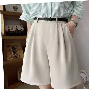 세미5부반바지 슬랙스5부팬츠 정장반바지