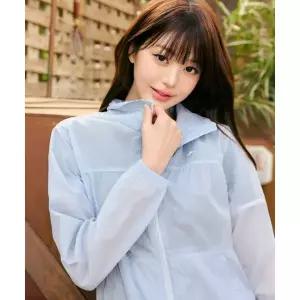 [국내백화점 매장정품] 아이더 EIDER SHEER (시어) 여성 경량 셔링 자켓_ICE BLUE DWM26156IC 121862
