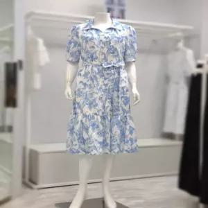 베스띠벨리 플라워 프린트 롱 원피스 BKOAG25730 733700