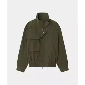 WORLDDILEMA SET-UP CROPPED MILITARY JACKET (KHAKI) 2389760