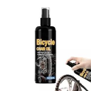 Dirt Bike 체인 윤활유 100ml 장시간 지속되는 윤활제 일상 출퇴근 로드 사이클링 비 오는 날 라이딩