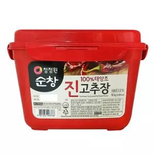 청정원순창 진고추장 5kg x 1개 / 고추장