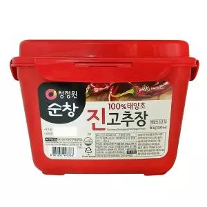 청정원순창 태양초 진고추장 5kg X 1개