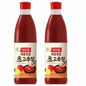 해찬들 새콤달콤 초고추장 1050g x 2개