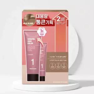 모레모 케라틴 손상 적은 헤어 컬러 밀크 블론드 대용량