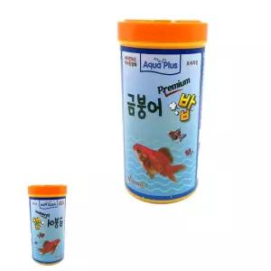 제이커 관상어 사료 금붕어 프리미엄밥 물고기먹이 어항 수족관용 300g