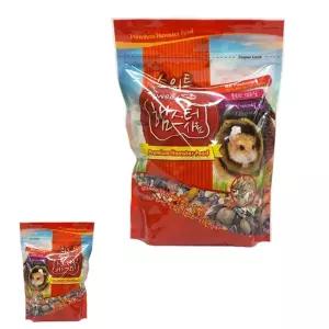 제이커 스위트 햄스터사료 펠렛 씨앗 과일 밥 주식 700g 소동물 1P