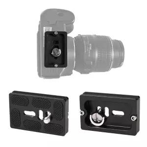 플레이트 퀵슈 합금 DSLR 카메라 삼각대 60mm PU60 헤드