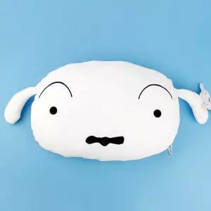흰둥이 짱구봉제 모찌모찌얼굴쿠션 강아지 50x30cm