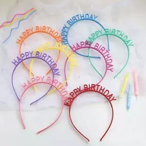 [하프클럽/알티피아]WL 생일머리띠 생일파티머리띠 생일축하머리띠 생일축하 파티머리띠 머리띠 생일소품