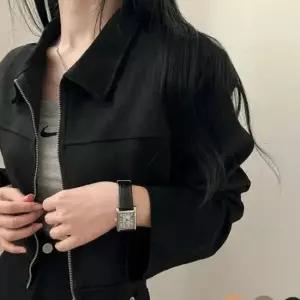 버놀 스웨이드 오버핏 크롭 자켓 SD-260147