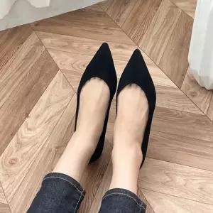 오너클랜 스타일 펌프스 플랫신발 플랫슈즈 슬립온 캐쥬얼화