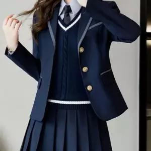 3버튼 라인포인트 여자자켓 교복 학생복 여자교복