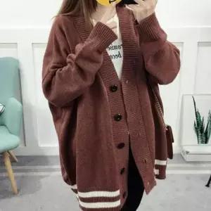 캐주얼가디건 여자카디건 꽈배기 골지 니트가디건 WS-CD02