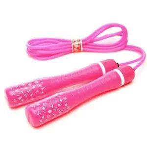 어린이줄넘기 롱키형 K-004 분홍 PVC