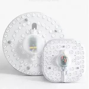 LED 링 패널 원형 빛 SMD 50W 36W 24W 18W 12W 라운드 천장 보드 램프 AC 220V 230V 240V 조명