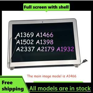 macbook 호환 Pro/Air 13인치 Retina A2337 A1932 A2179 A1502 A1466 2010-용 를 거친 실버 A1398 LCD 스크