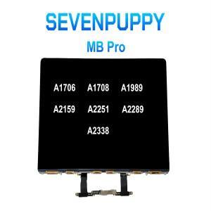 (SEVEN PUPPY) MB Pro 13인치 A1706 A1989 A2159 A2251 A2289 A2338 전용 새 LCD 디스플레이 화면 교체품