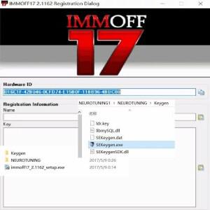 최신 iMMOFF17 소프트웨어 EDC17 Immo Off Ecu 프로그램 NEUROTUNING Immoff17 비활성화기(설치 비디오 가