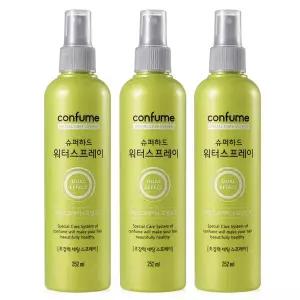 과일나라 컨퓸 슈퍼하드 헤어 워터스프레이 252ml 3개