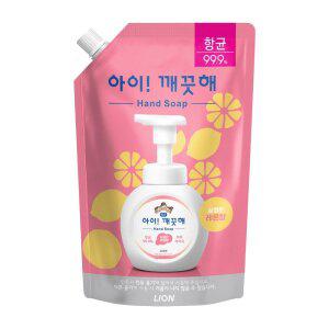 [알파][CJ] 포밍 항균 핸드워시 아이깨끗해 리필 (200ml상큼한레몬향)