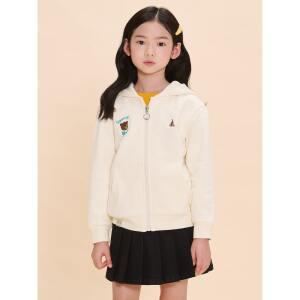 [BEANPOLE KIDS] [Print Bakery] 귀달이 그래픽 후드집업  아이보리 (BI4941U150)