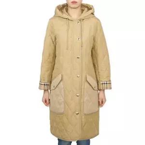 버버리 퀼팅 여성 패딩 코트 ROXBY 8096352 A7026