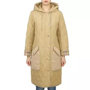 버버리 퀼팅 여성 패딩 코트 ROXBY 8096352 A7026