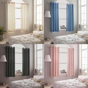 [인테리어가구]아일렛형 고밀도 3중직 프리미엄 작은창 암막커튼 135x170cm 1장 (S10527456)