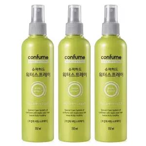 [하프클럽/과일나라]과일나라 컨퓸 슈퍼하드 헤어 워터스프레이 252ml 3개