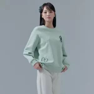 체이스컬트 [본사][2color] W 기모 자수 맨투맨