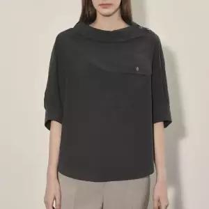 올리비아로렌 DP01 보트넥 블라우스  VVCNL4F7261
