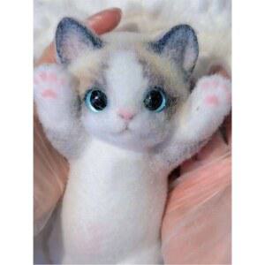 장인이 만든 고양이 말랑이 핸드메이드 스 캣 인형 뚱냥이