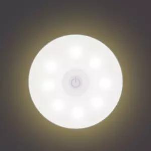 별별 무선 벽등 주황색 원터치 무드등 LED 인테리어 조명_주황색