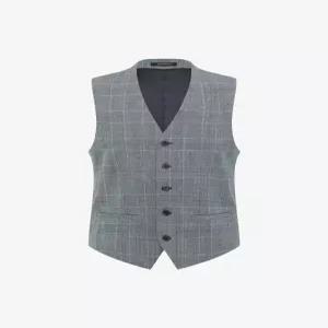 [파렌하이트]글렌체크 수트베스트 (FKVAD1337)